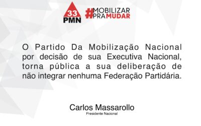 Executiva Nacional delibera sobre Federação Pardidária